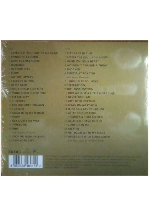 KYLIE MINOGUE - STEP BACK IN TIME: THE DEFINITIVE COLLECTION (2CD) | CD-2
