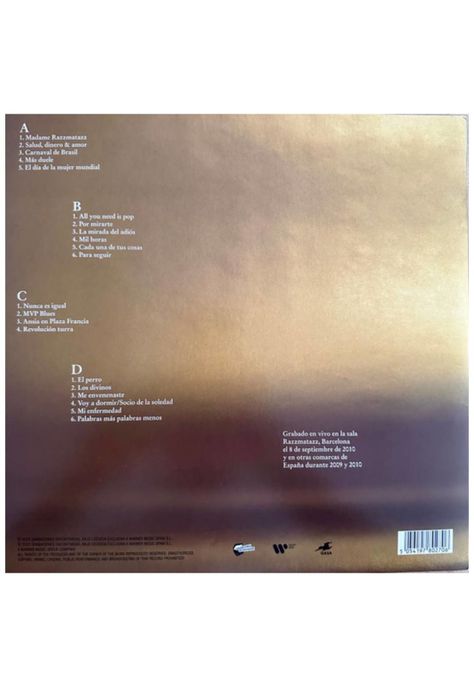 ANDRES CALAMARO - RAZZMATAZZ (2LP) | VINILO-1