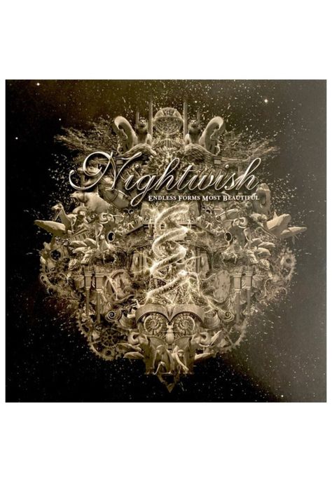 NIGHTWISH - ENDLESS FORMS MOST BEAUTIFUL (2LP) (CLEAR GOLD & BLACK VINYL) | VINILO-0