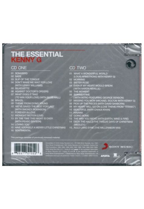 KENNY G - ESSENTIAL KENNY G (2CD) | CD-1