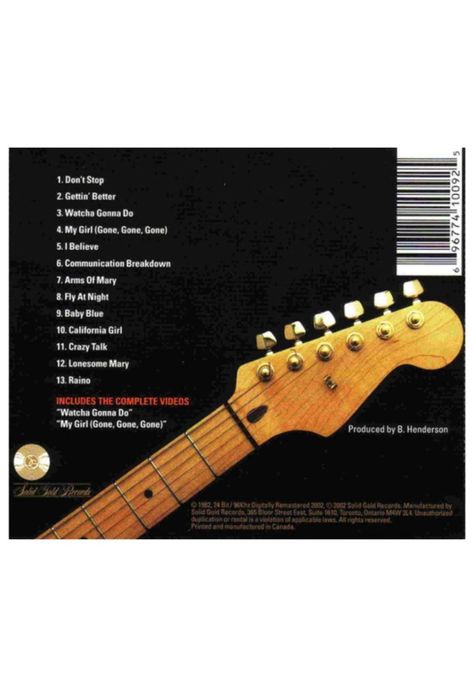 CHILLIWACK - GREATEST HITS | CD-1