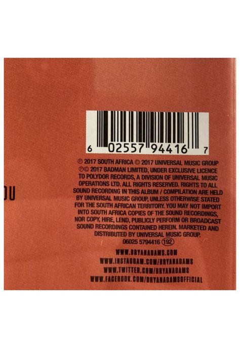 BRYAN ADAMS - ULTIMATE | CD-3
