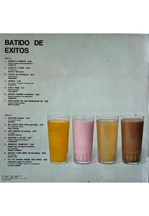 BATIDO DE EXITOS - VARIOS ARTISTAS  | VINILO USADO-1
