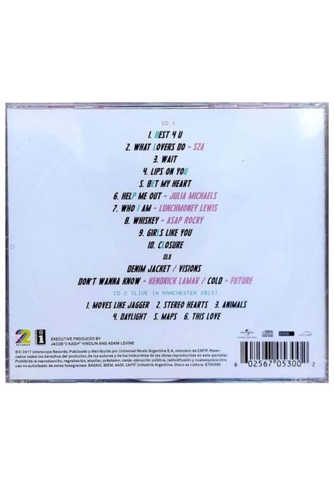 MAROON 5 - RED PILL BLUES (2CD) | CD-1
