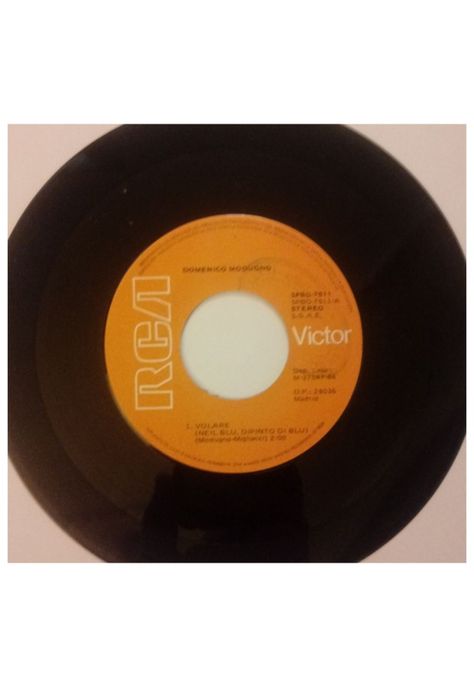 DOMENICO MODUGNO - VOLARE (NEL BLU, DIPINTO DI BLU) | 7" SINGLE VINILO USADO-1