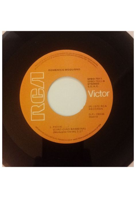 DOMENICO MODUGNO - VOLARE (NEL BLU, DIPINTO DI BLU) | 7" SINGLE VINILO USADO-2