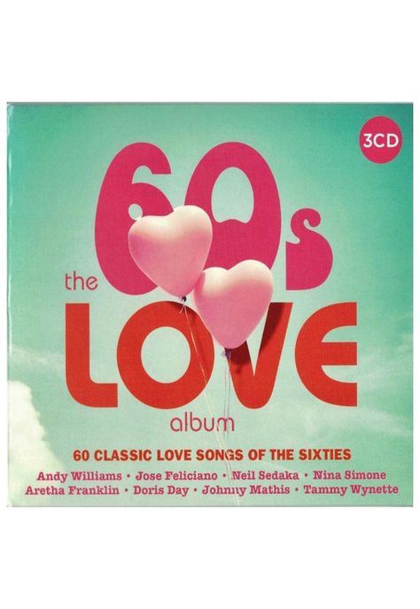 THE 60'S LOVE ALBUM - 60'S HITS (3CD BOXSET) (UK) | CD-1