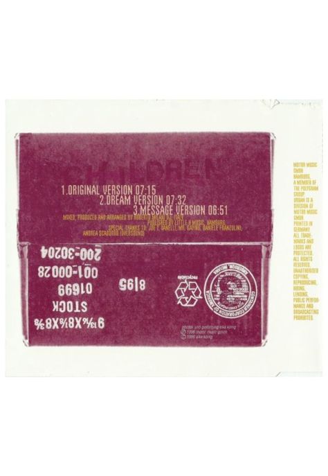 ROBERT MILES - CHILDREN | CD SINGLE USADO-1