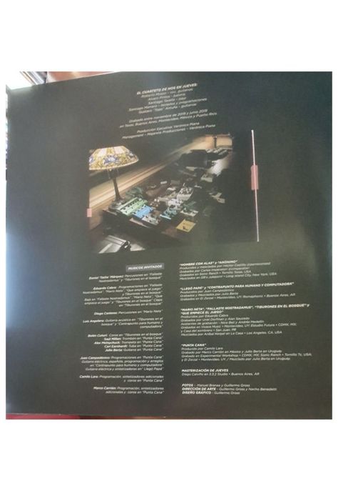 CUARTETO DE NOS - JUEVES (EDICION ANIVERSARIO) | VINILO-3