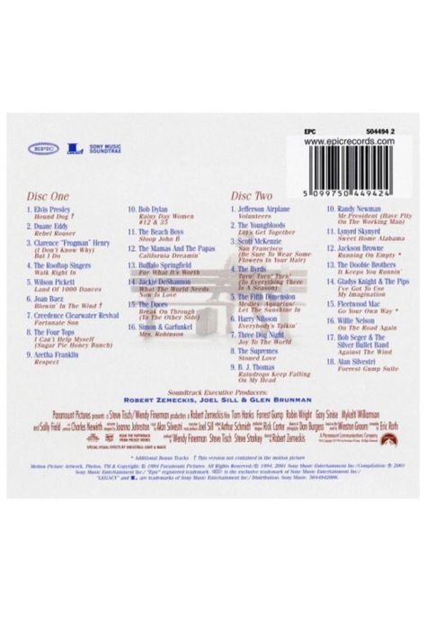 FORREST GUMP - O.S.T. (2CD) | CD-1