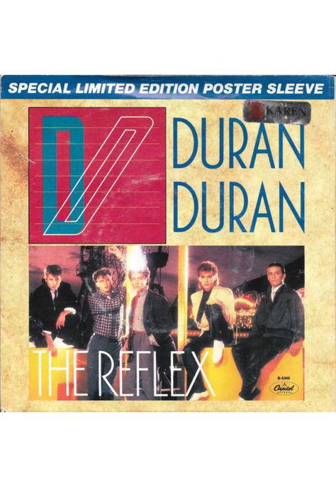 DURAN DURAN - THE REFLEX (LTD EDITION POSTER SLEEVE) | 7" SINGLE VINILO USADO-0