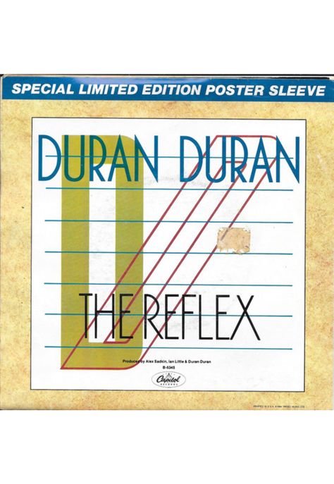 DURAN DURAN - THE REFLEX (LTD EDITION POSTER SLEEVE) | 7" SINGLE VINILO USADO-1