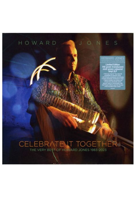 HOWARD JONES - VERY BEST OF 1983-2023 (2LP) (GREEN VINYL) | VINILO-3