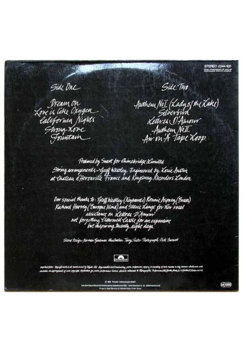 SWEET - LEVEL HEADED | VINILO USADO-2