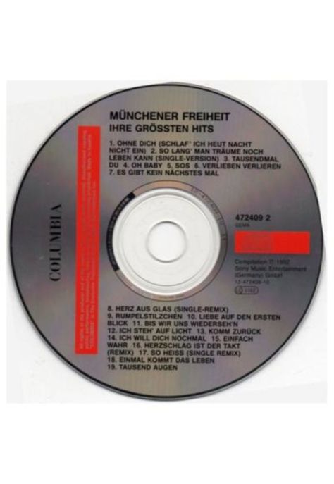 MUNCHENER FREIHEIT - IHRE GROSSTEN HITS | CD-2