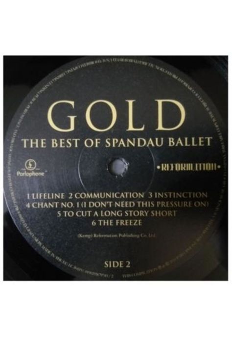 SPANDAU BALLET - GOLD BEST OF (2LP) | VINILO-3