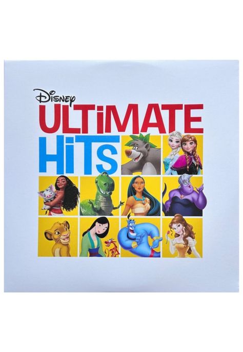 DISNEY ULTIMATE HITS - VARIOUS ARTISTS (TRANSLUCENT YELLOW VINYL) | VINILO-0