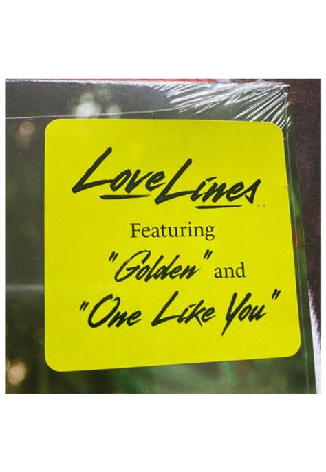 LP - LOVE LINES |  VINILO -3