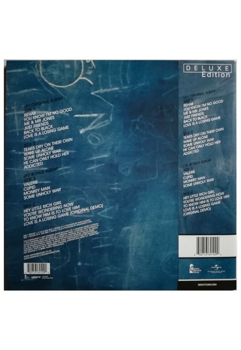 AMY WINEHOUSE - BACK TO BLACK (DELUXE) (2LP) | VINILO-1