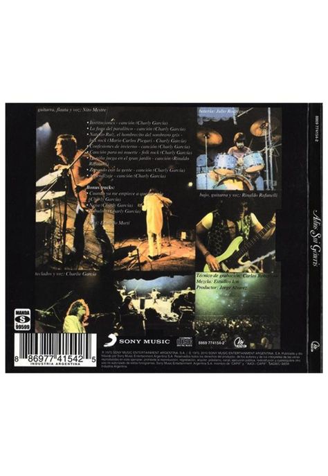SUI GENERIS - ADIOS SUI GENERIS 1 (DIGIPACK) | CD-1