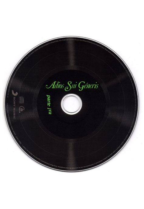 SUI GENERIS - ADIOS SUI GENERIS 1 (DIGIPACK) | CD-2
