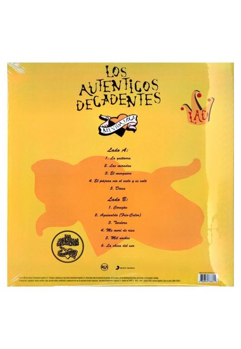 AUTENTICOS DECADENTES - MI VIDA LOCA | VINILO-1