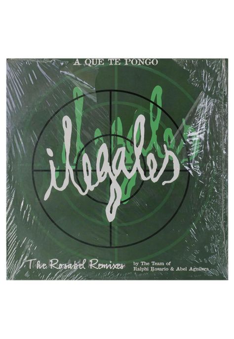 ILEGALES - A QUE TE PONGO | 12" MAXI SINGLE USADO-0