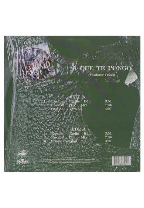 ILEGALES - A QUE TE PONGO | 12" MAXI SINGLE USADO-1