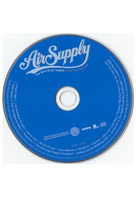 AIR SUPPLY - ONES THAT YOU LOVE: THE BEST | CD-2