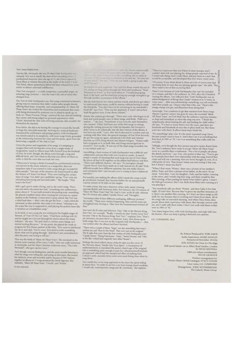 TORI AMOS - LITTLE EARTHQUAKE | VINILO-5