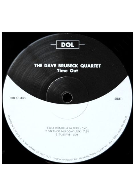 DAVE BRUBECK QUARTET - TIME OUT | VINILO-3