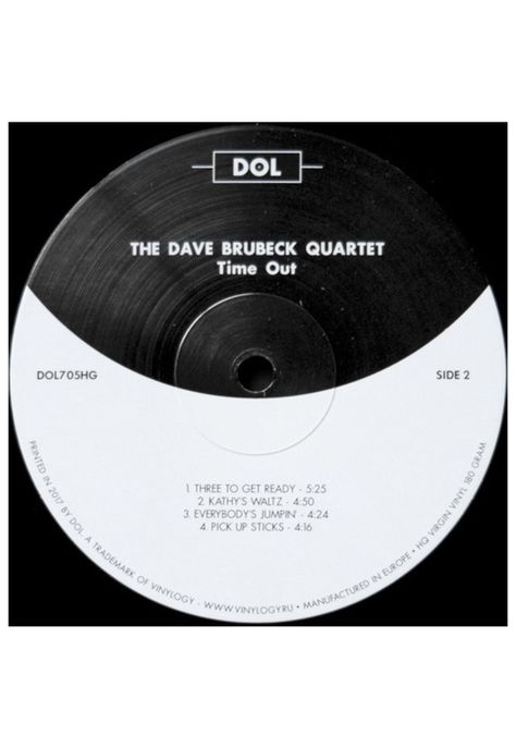 DAVE BRUBECK QUARTET - TIME OUT | VINILO-4