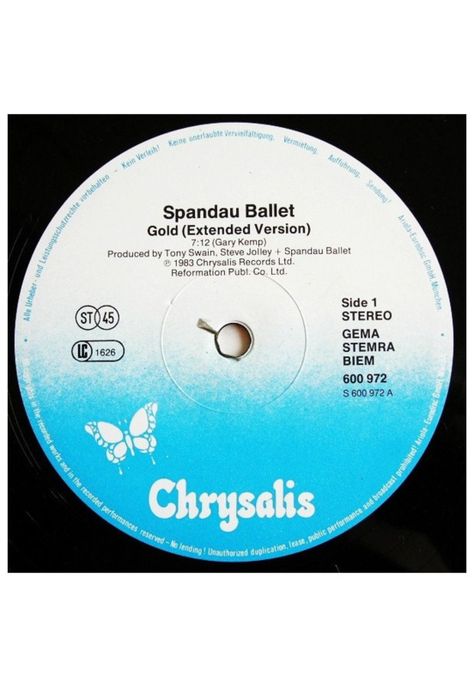SPANDAU BALLET - GOLD | 12" MAXI SINGLE VINILO USADO-2