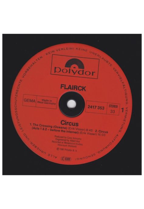 FLAIRCK - CIRCUS | VINILO USADO-2