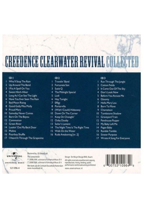 CREEDENCE - COLLECTED (3CD) | CD-1