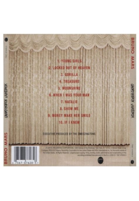 BRUNO MARS - UNORTHODOX JUKEBOX CD-2
