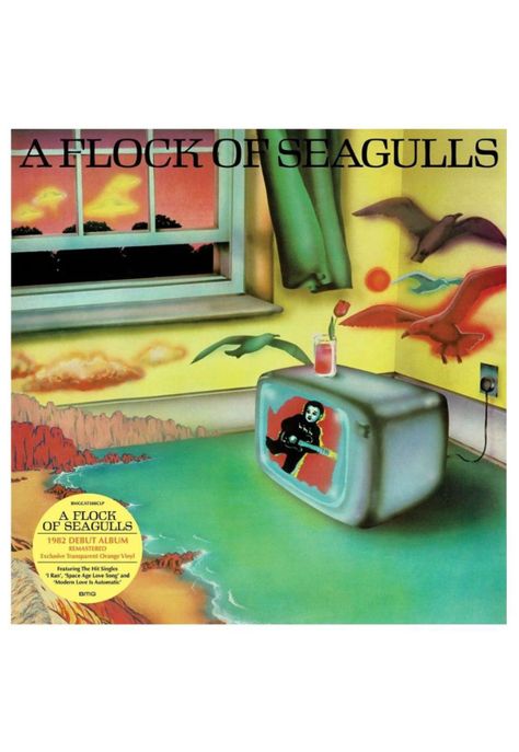A FLOCK OF SEAGULLS - A FLOCK OF SEAGULLS (ORANGE VINYL) |  VINILO-0