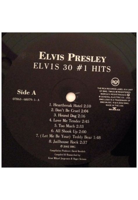 ELVIS PRESLEY - ELVIS 30 #1 HITS (2LP) | VINILO-2