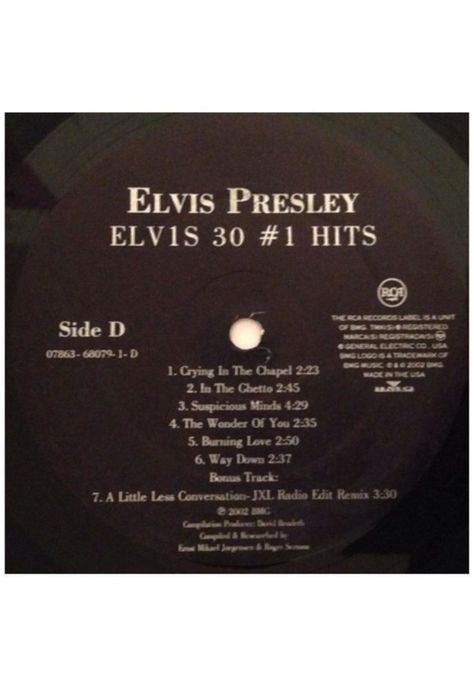ELVIS PRESLEY - ELVIS 30 #1 HITS (2LP) | VINILO-5