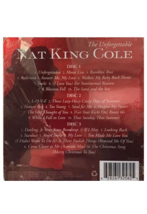 NAT KING COLE - THE UNFORGETTABLE 3CD-1