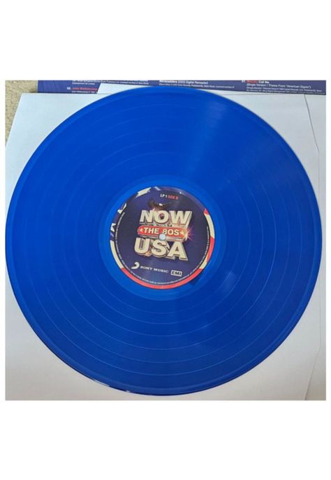 NOW USA THE 80S (3LP) - VARIOUS (RED/WHITE & BLUE VINYL)-3