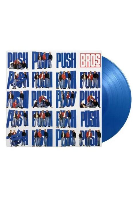 BROS - PUSH (TRANSLUCENT BLUE VINYL) | VINILO-2
