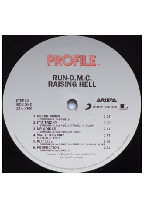 RUN-DMC - RAISING HELL | VINILO-2