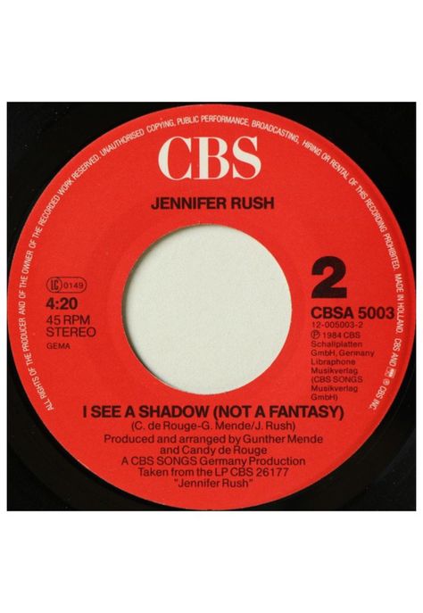 JENNIFER RUSH - THE POWER OF LOVE (ORCHESTRAL Remix) | 7" SINGLE USADO-3