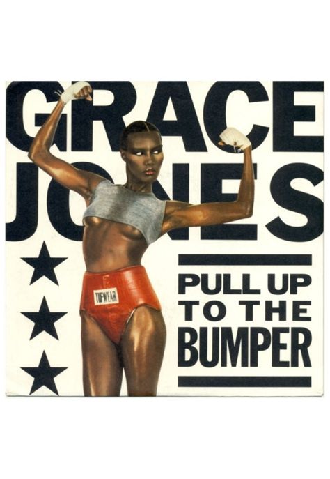 GRACE JONES - PULL UP TO THE BUMPER | 7'' SINGLE VINILO USADO-0