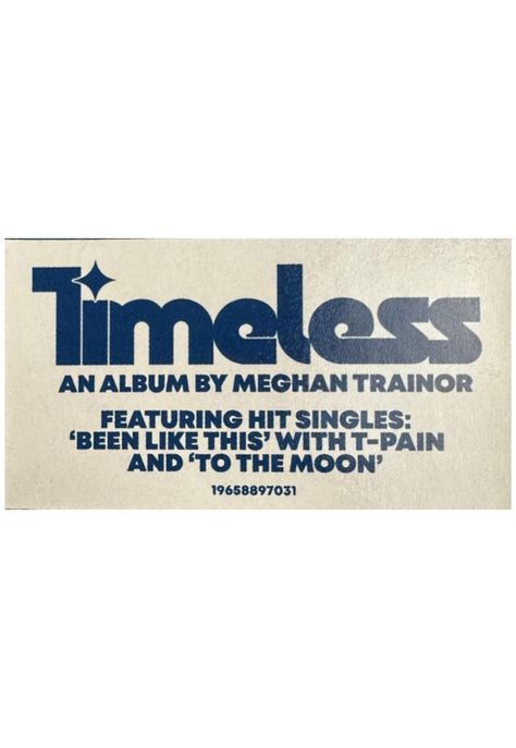 MEGHAN TRAINOR - TIMELESS (2024) | VINILO-2