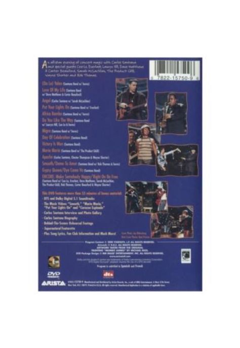 SANTANA - SUPERNATURAL LIVE | DVD-1