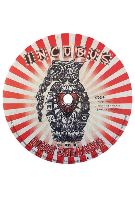 INCUBUS - LIGHT GRENADES | VINILO-7