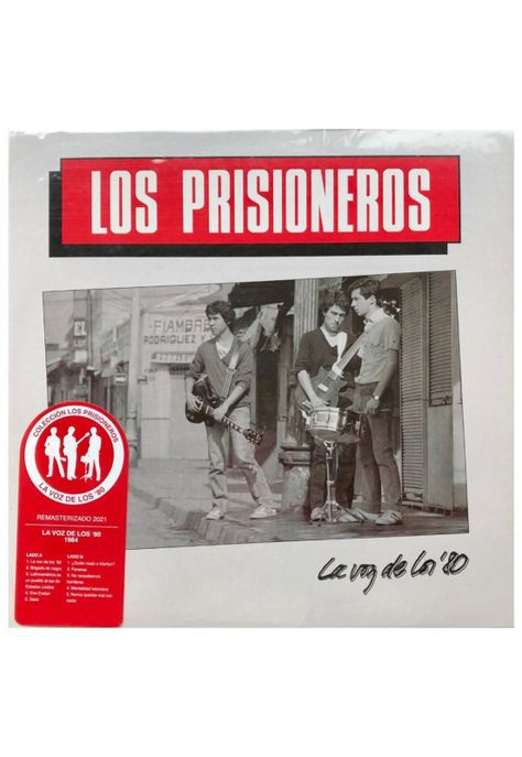 LOS PRISIONEROS - LA VOZ DE LOS 80 | VINILO-0