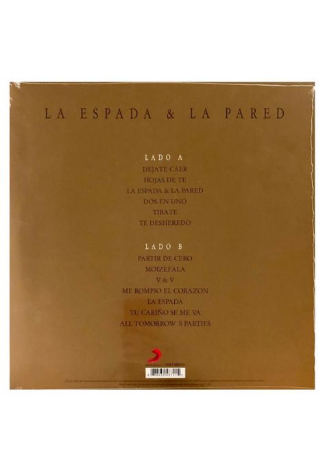 LOS TRES - LA ESPADA Y LA PARED | VINILO-1
